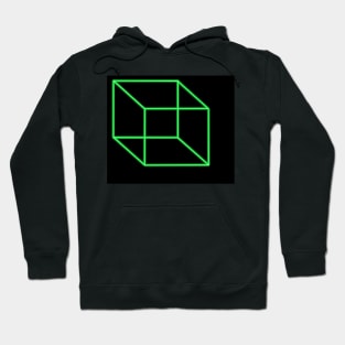 Green Cube LED Light Hoodie